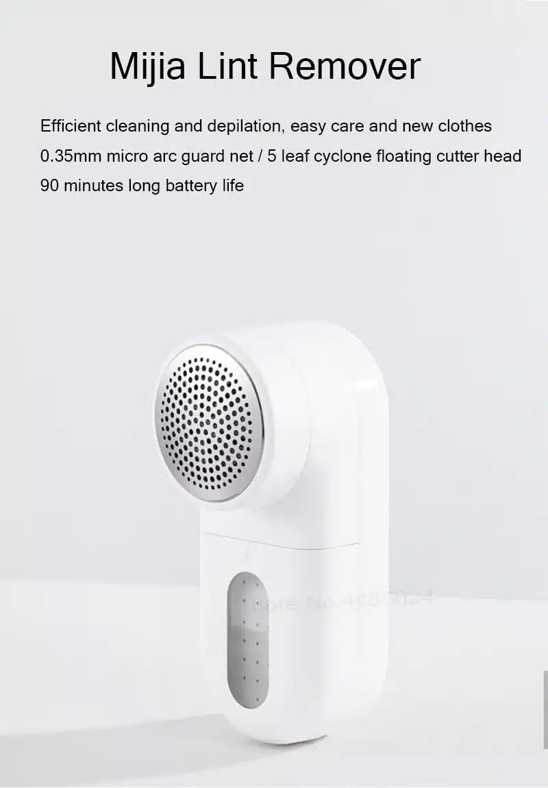 Rasoir anti-bouloches rechargeable efficace