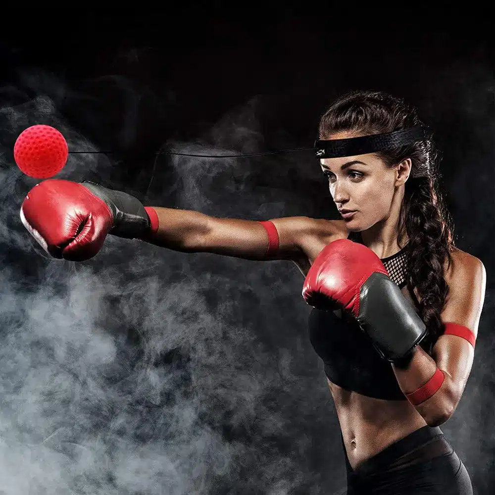 Balle reflex boxe pour coordination et rapidité