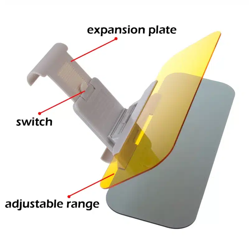 Écran anti-reflets pour pare-brise voiture 02