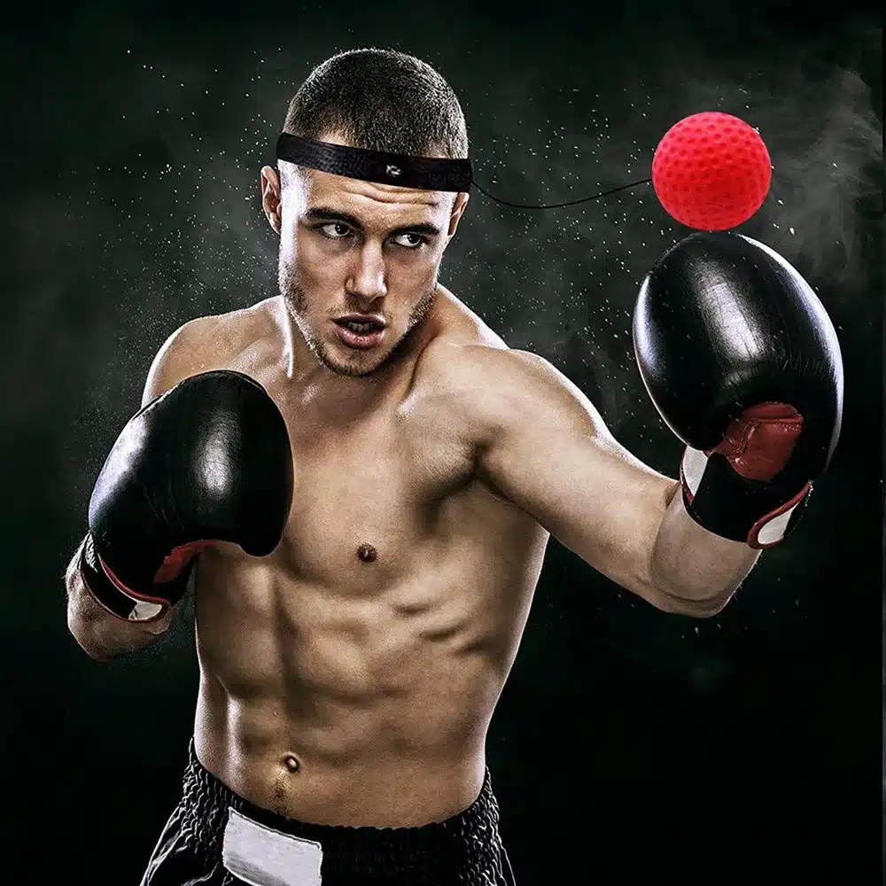 Ballon de boxe vitesse avec bandeau