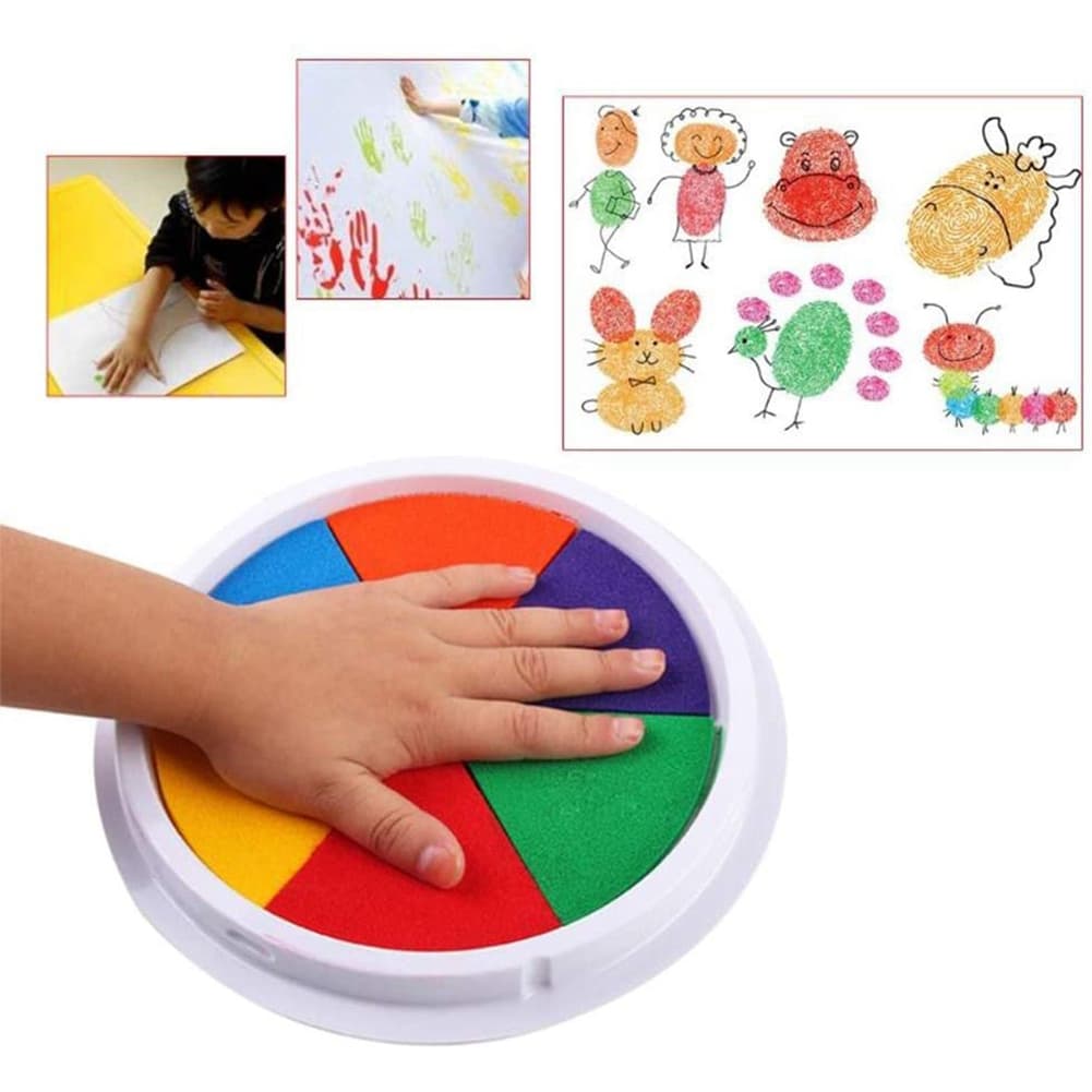 Tampons encreurs lavables peinture enfant
