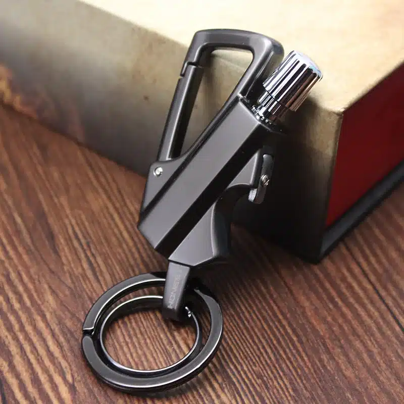 Porte-clés briquet élégant et rechargeable