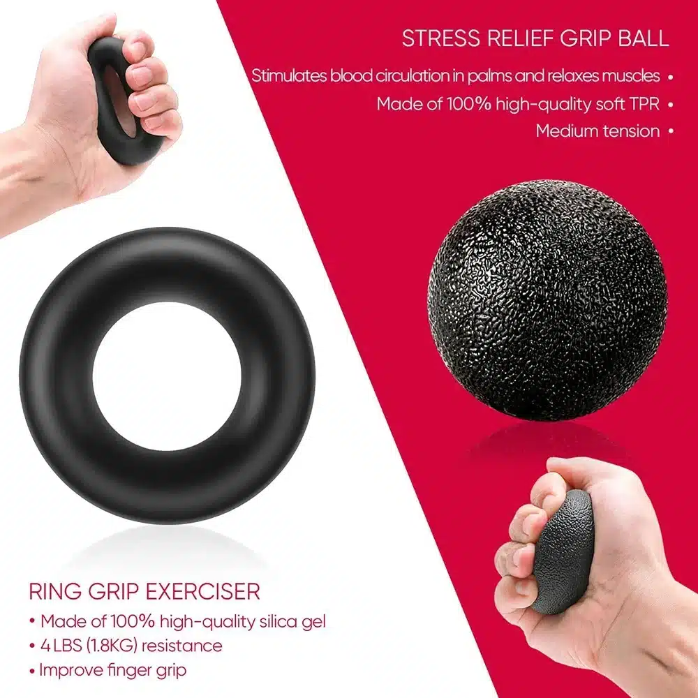 Accessoire fitness pour renforcement des poignets
