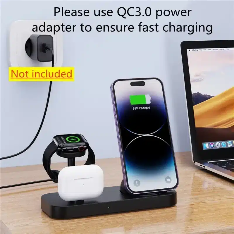 Station de charge Apple avec charge rapide