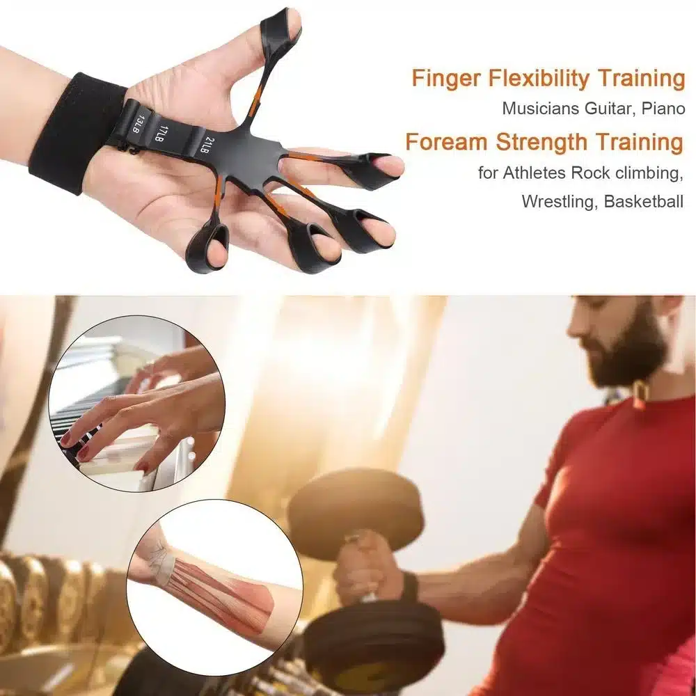 Accessoire fitness pour renforcement des poignets 05