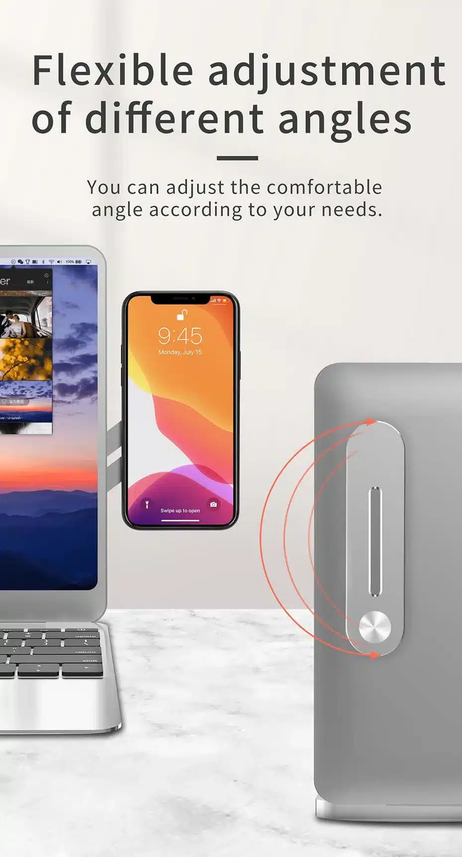 Accessoire multitâche PC pour smartphone