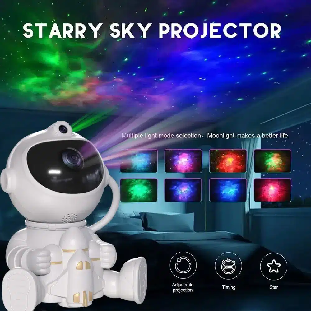projecteur astronaute - Projecteur galaxie
