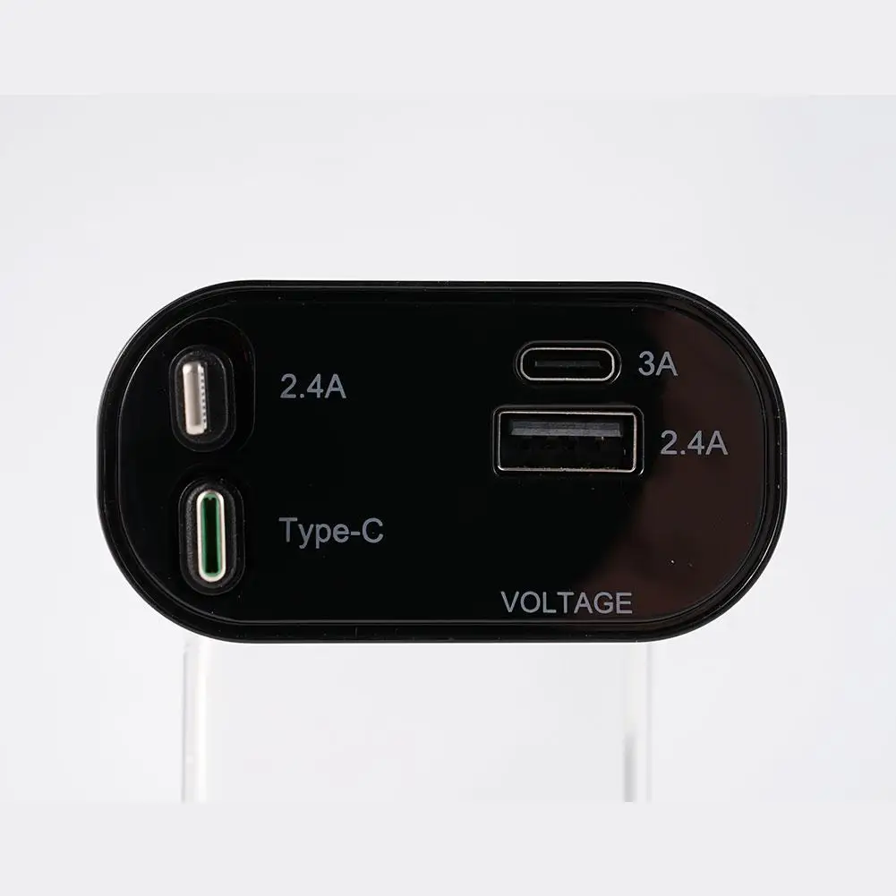 Câble rétractable chargeur voiture rapide 02