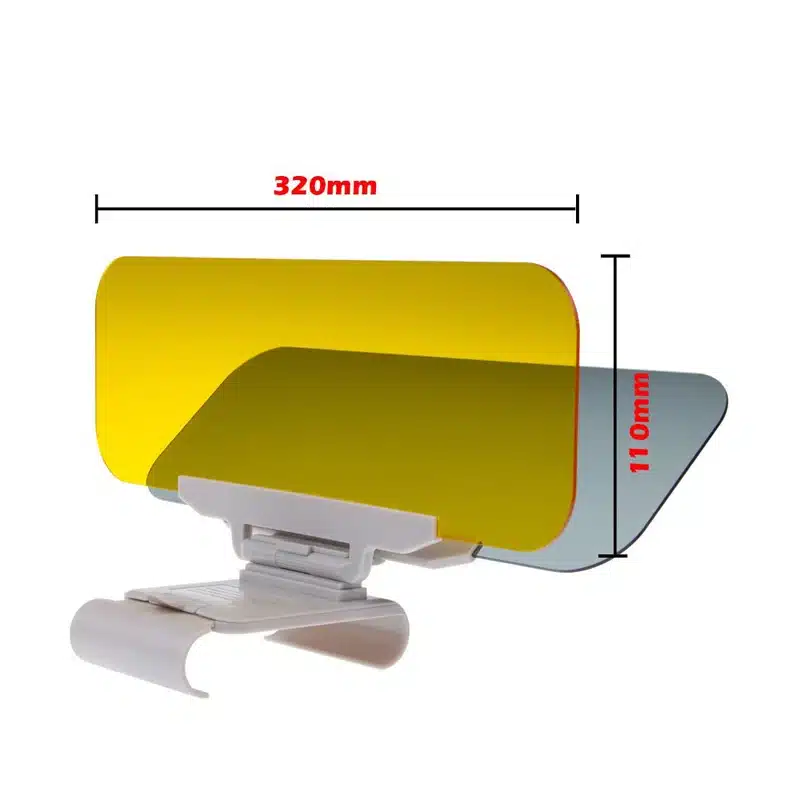 Écran anti-reflets pour pare-brise voiture
