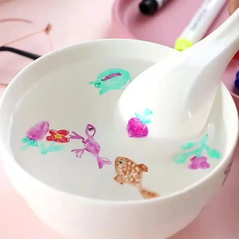 Kit de stylos encre flottante avec cuillère 02