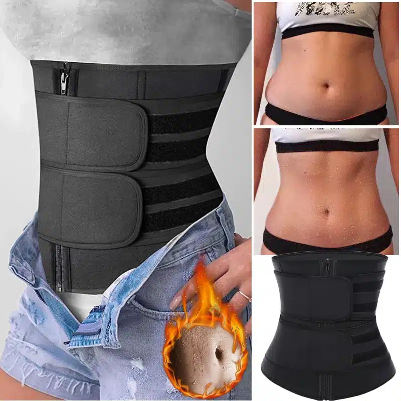 Ceinture de sudation sauna pour ventre plat