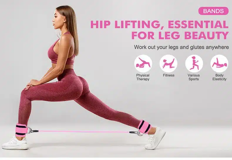 Accessoire fitness pour tonification des jambes