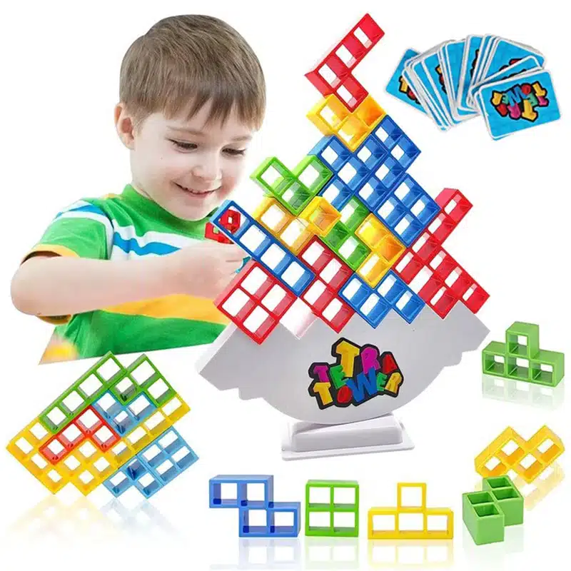Tetra Tower jeu d’équilibre ludique