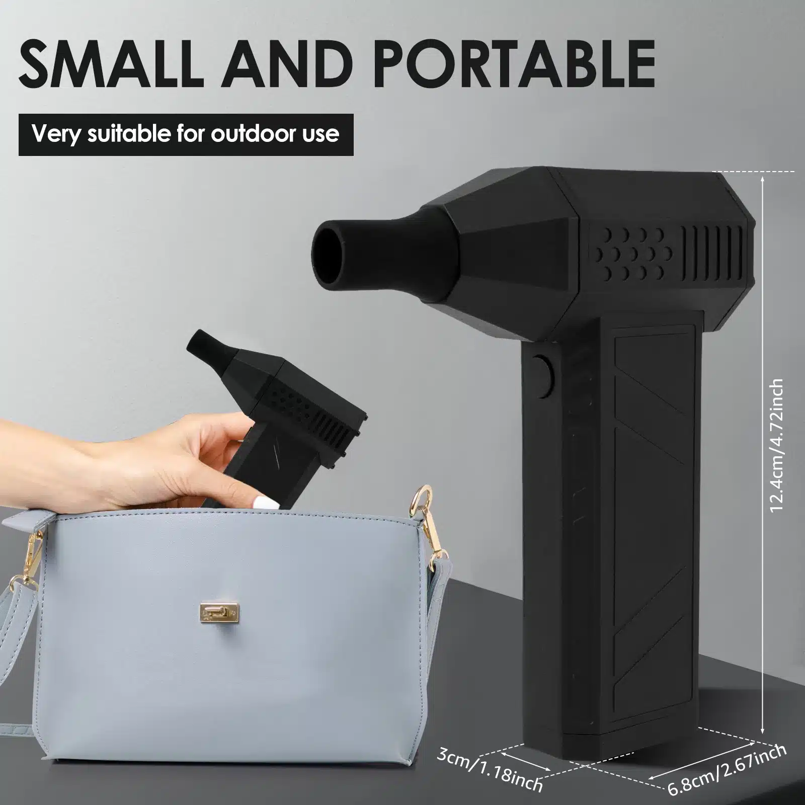 Mini turbine réglable pour nettoyage