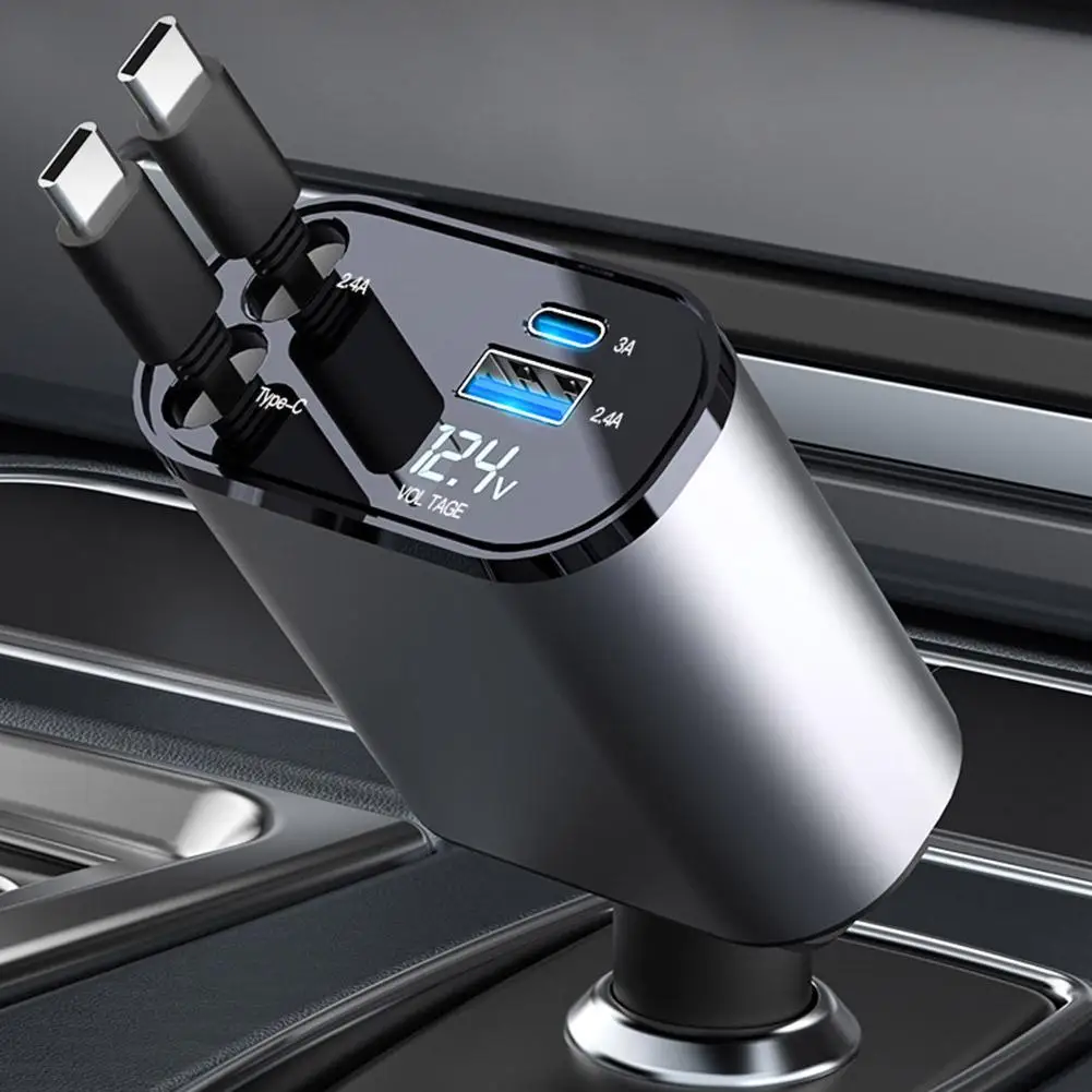 Charge rapide voiture pour iPhone & Samsung 03