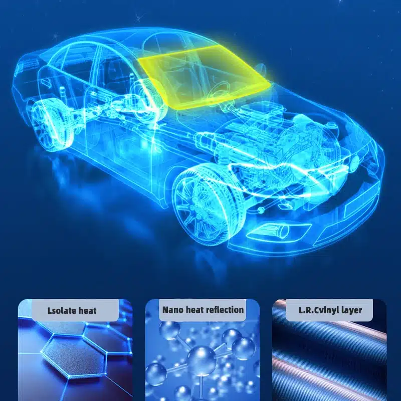 Protection UV pare-soleil voiture universel 02
