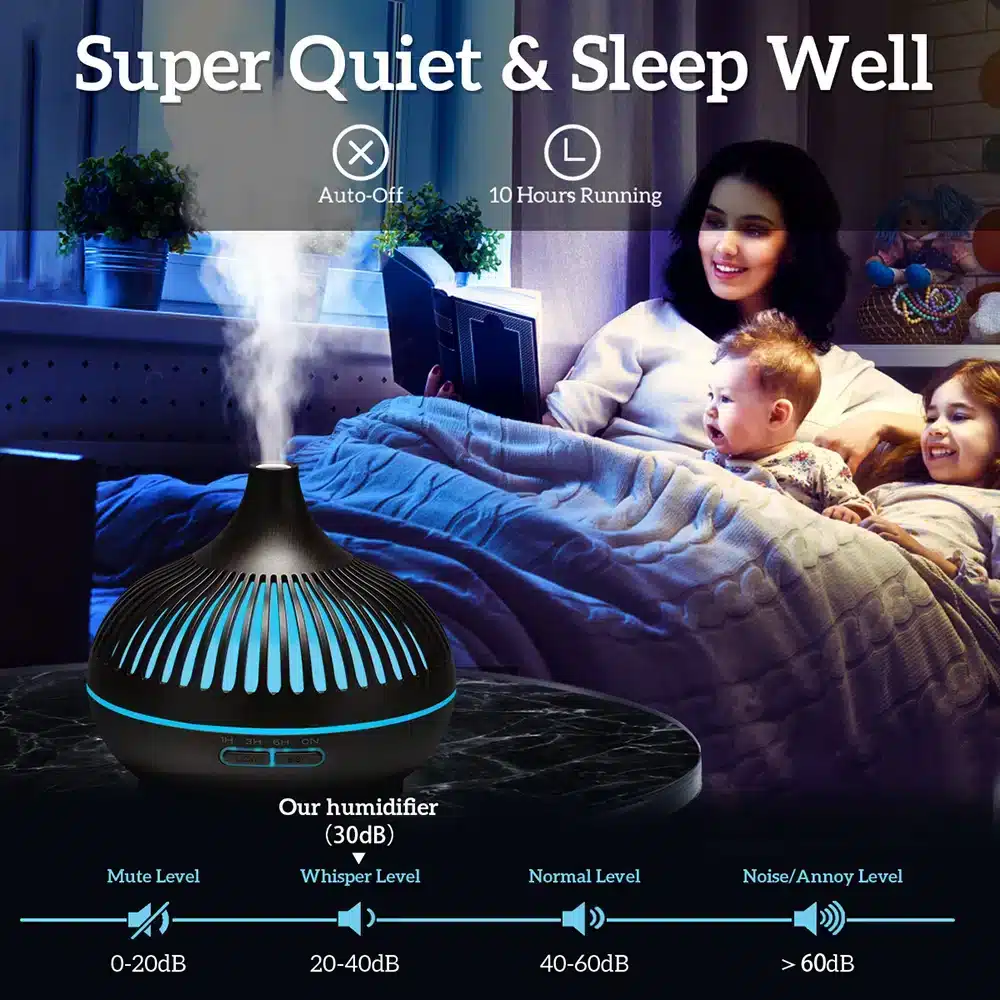 Humidificateur ultrasonique avec télécommande