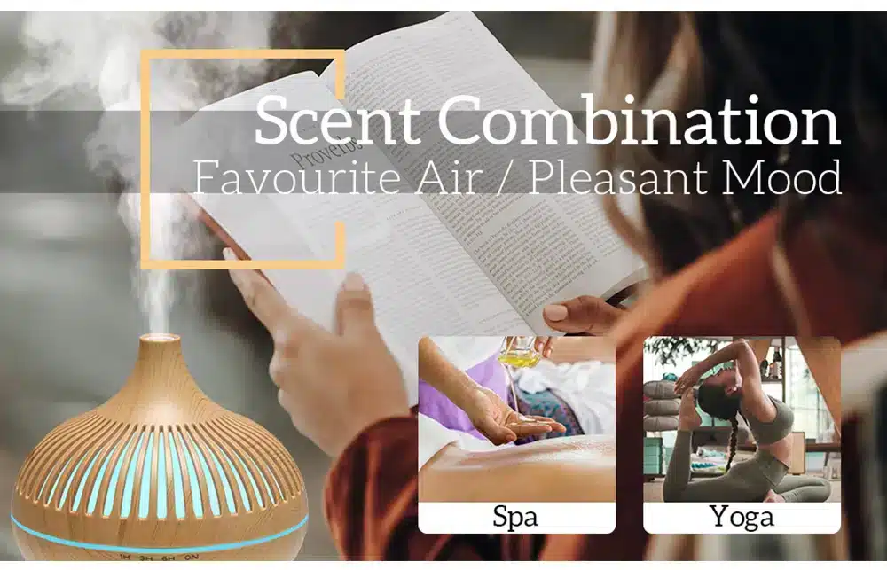 Lumières LED relaxantes pour aromathérapie 04
