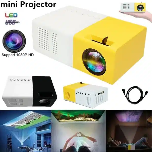 Mini projecteur portable LED HD