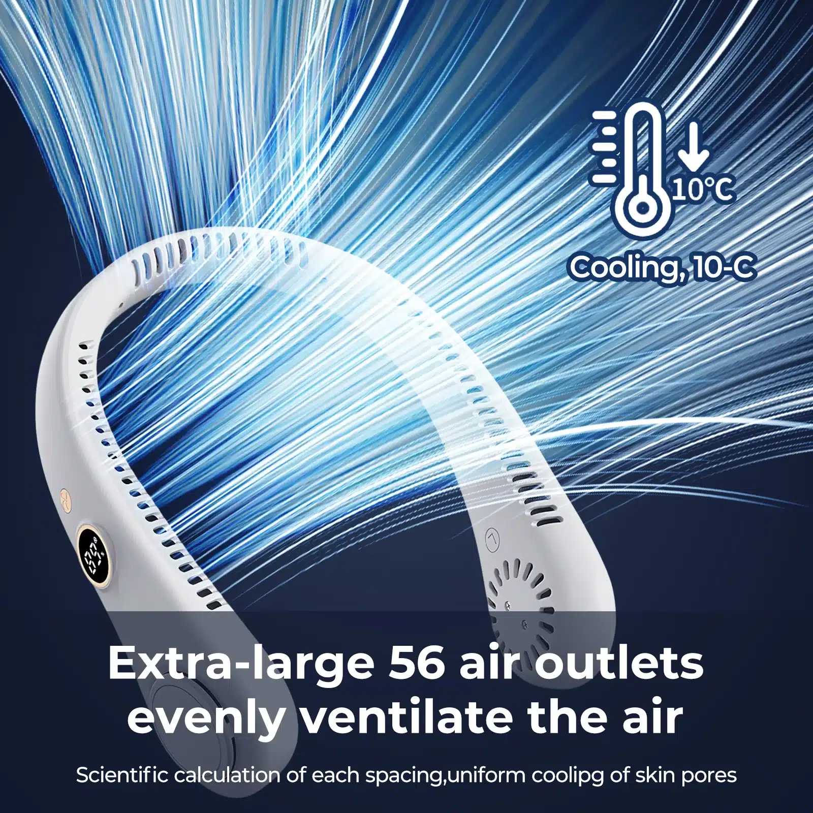 Ventilateur portable sans lame pliable
