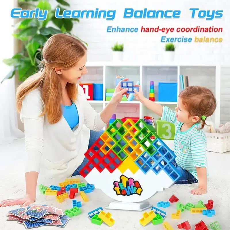 Jeu de construction empilable pour enfants