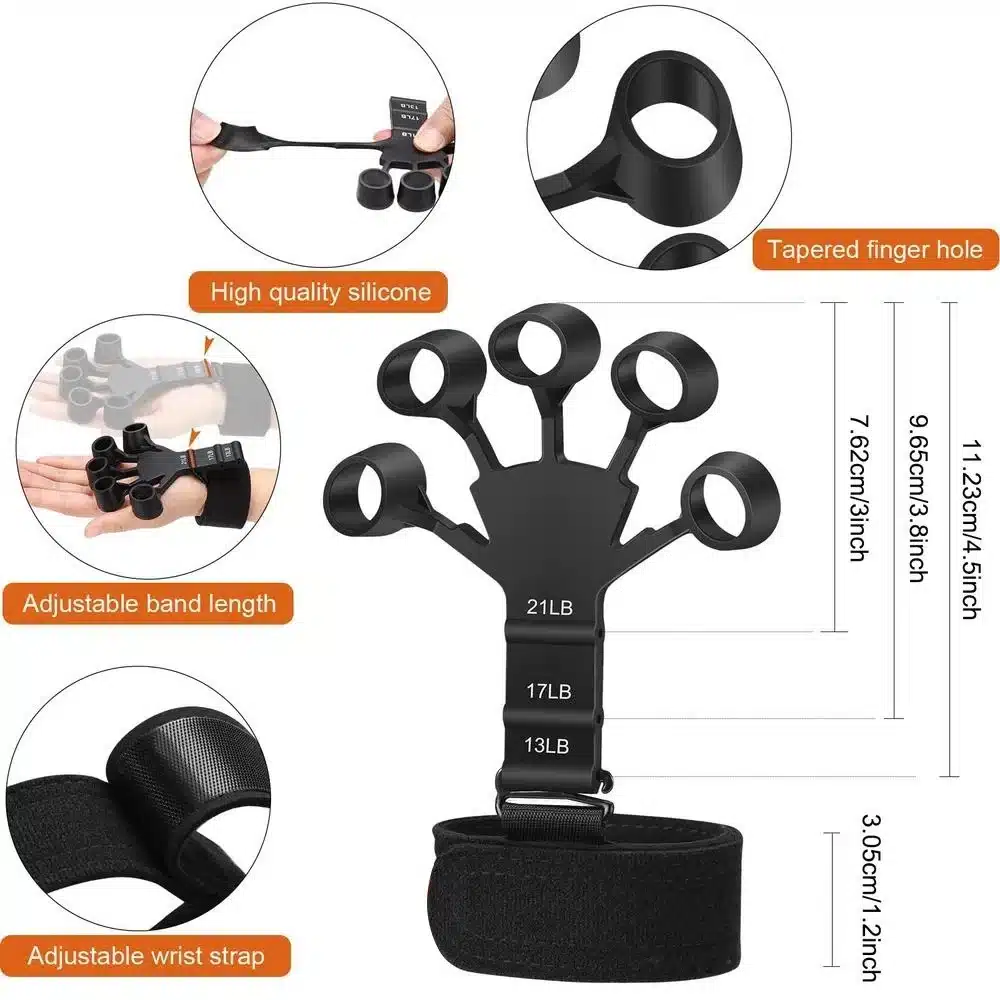 Accessoire fitness pour renforcement des poignets 04